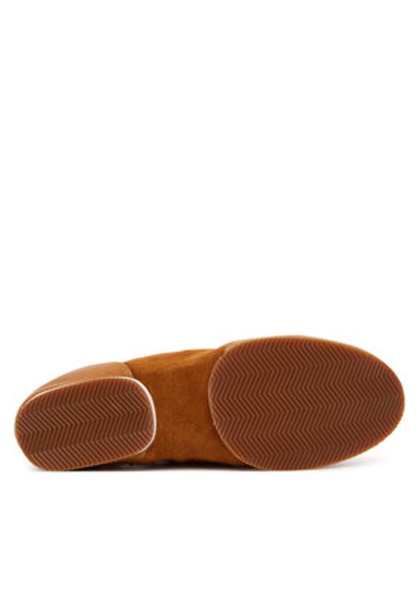 Polo Ralph Lauren Sneakersy Pony 804972893001 Brązowy. Kolor: brązowy. Materiał: skóra, zamsz