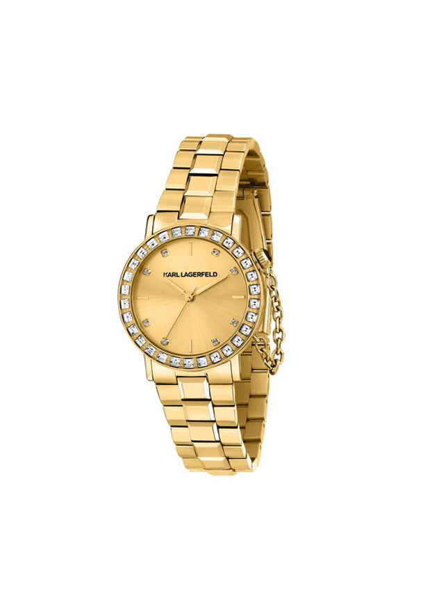 Karl Lagerfeld - KARL LAGERFELD Zegarek R0553100503 Złoty. Kolor: złoty