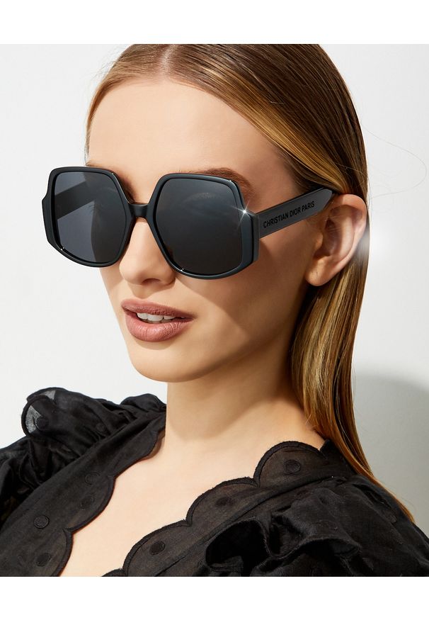 Dior - DIOR - Okulary InsideOut 1. Kolor: czarny. Wzór: gradientowy