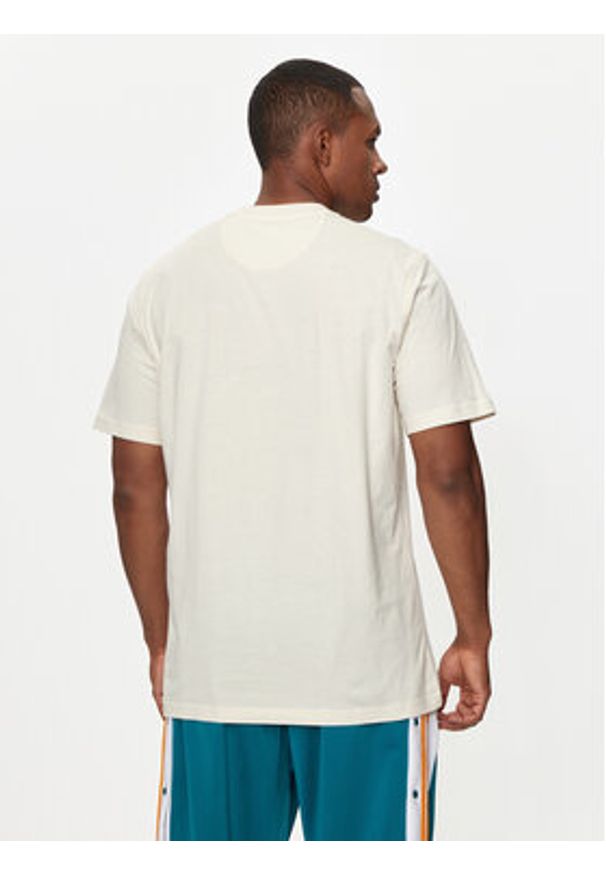 Adidas - adidas T-Shirt Trefoil Essentials IZ2102 Écru Regular Fit. Materiał: bawełna
