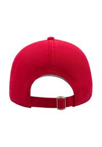 ATLANTIS - Czapka Baseballowa Chino Action 6 Panel. Kolor: czerwony