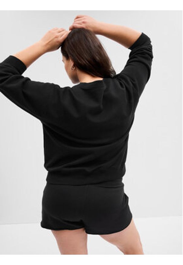 GAP - Gap Bluza 554936-10 Czarny Regular Fit. Kolor: czarny. Materiał: bawełna