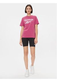 Reebok T-Shirt IM4088 Różowy. Kolor: różowy. Materiał: bawełna #6
