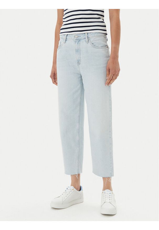 TOMMY HILFIGER - Tommy Hilfiger Jeansy WW0WW44370 Niebieski Tapered Fit. Kolor: niebieski