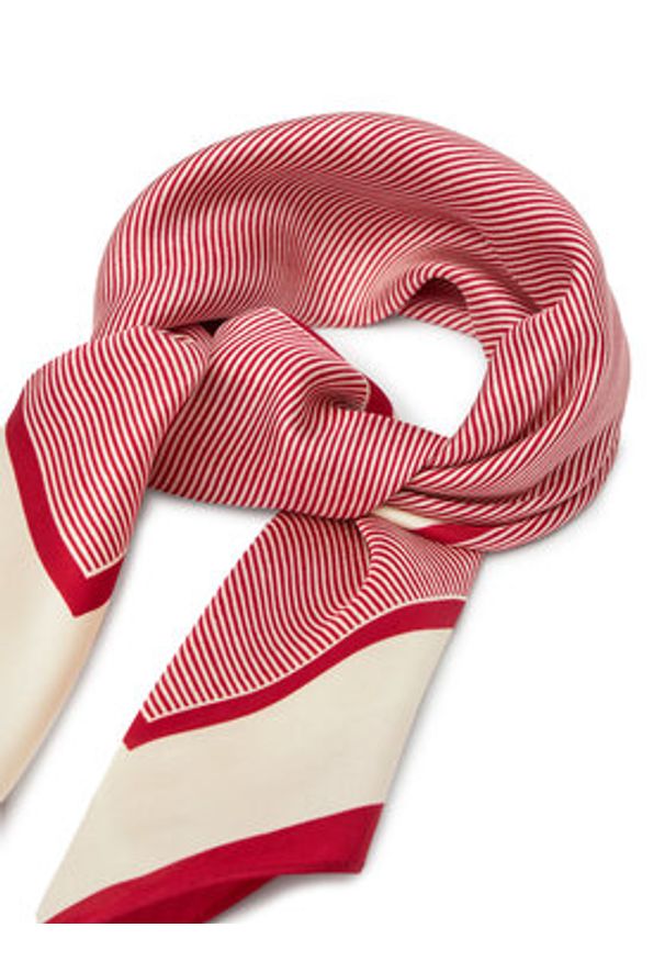 TOMMY HILFIGER - Tommy Hilfiger Apaszka Elevated Flag AW0AW17629 Czerwony. Kolor: czerwony. Materiał: jedwab, materiał