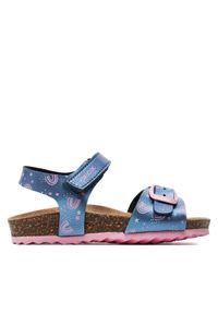 Geox Sandały B Sandal Chalki Girl B922RA 000NF CF48T S Granatowy. Kolor: niebieski