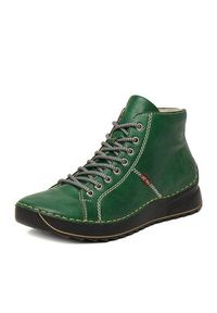 Rieker Botki 71510-52 Zielony. Kolor: zielony. Materiał: syntetyk, materiał