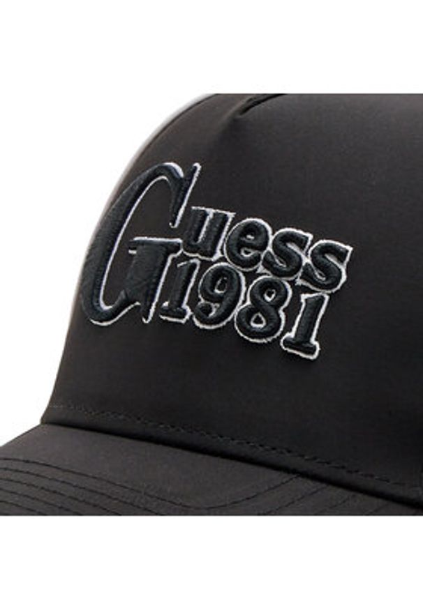 Guess Czapka z daszkiem W2YZ03 WES90 Czarny. Kolor: czarny. Materiał: materiał, poliester