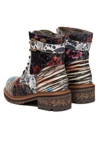 Laura Vita Trzewiki Kleo 15 Czarny. Kolor: czarny. Materiał: materiał #3