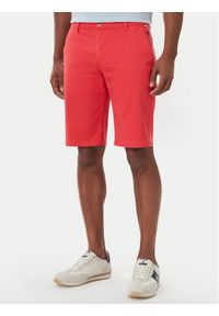 Beverly Hills Polo Club Szorty materiałowe B472456 Czerwony Regular Fit. Kolor: czerwony. Materiał: bawełna #1