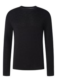 JOOP! Sweter 17 JK-26Cahilo 30047704 Czarny Modern Fit. Kolor: czarny. Materiał: bawełna