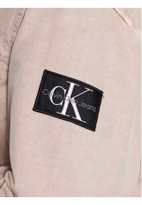 Calvin Klein Jeans Koszula J30J322949 Beżowy Regular Fit. Kolor: beżowy. Materiał: bawełna