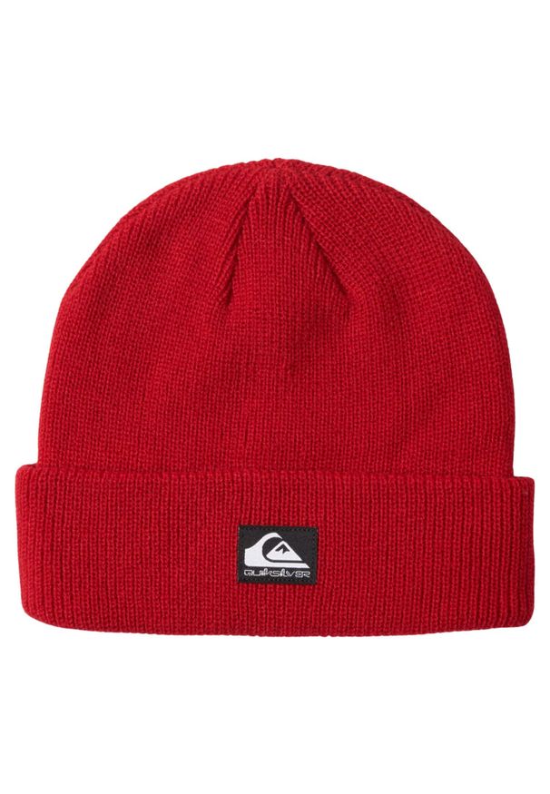 Czapka zimowa męska Quiksilver Performer Cuff 2. Kolor: czerwony. Materiał: akryl. Sezon: zima. Styl: sportowy