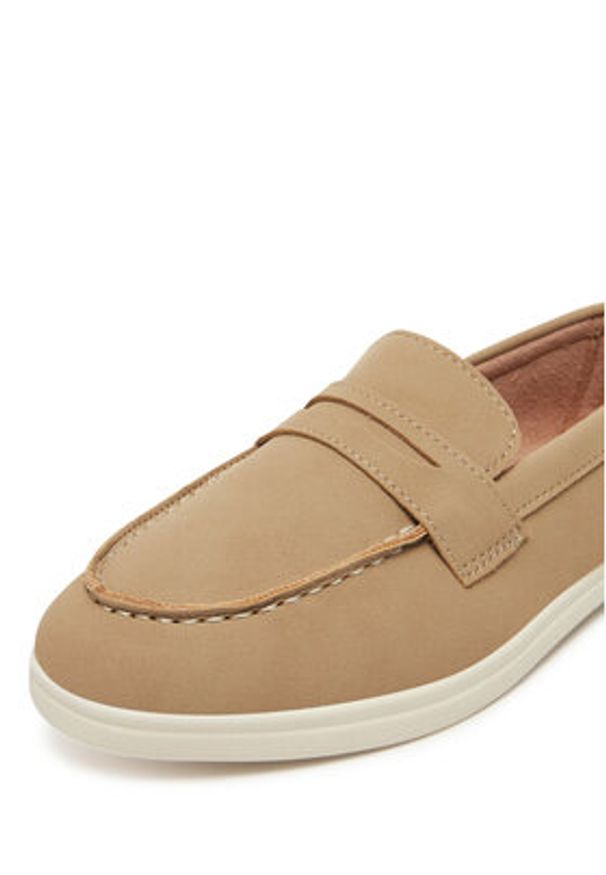 Clara Barson Mokasyny WFA3930-1 Beżowy. Kolor: beżowy. Materiał: materiał