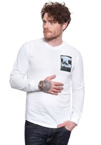 Lee - LEE LS GRAPHIC CREW BRIGHT WHITE L63DFELJ 112114991