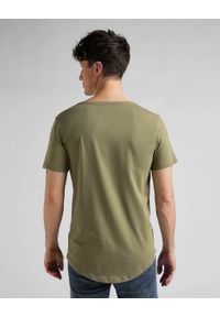 Lee - LEE MĘSKI T-SHIRT KOSZULKA BRINDLE GREEN L62JEPUA 112145322 #4