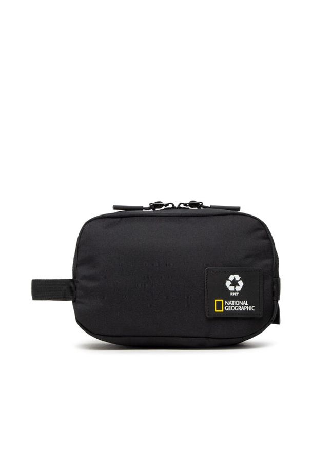 National Geographic Kosmetyczka Toiletry Bag N20900.06 Czarny. Kolor: czarny. Materiał: materiał