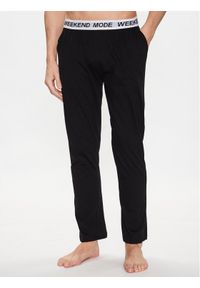Brave Soul Spodnie piżamowe MLWB-149KAIDEN Czarny Regular Fit. Kolor: czarny. Materiał: bawełna #1