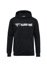 Bluza z kapturem Hummel Go 2.0 Logo. Typ kołnierza: kaptur. Kolor: czarny. Materiał: materiał. Sport: fitness #1