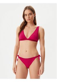TOMMY HILFIGER - Tommy Hilfiger Góra od bikini UW0UW05802 Różowy. Kolor: różowy. Materiał: syntetyk #4