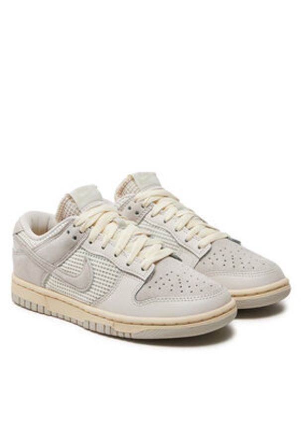 Nike Sneakersy Dunk Low HF4297 001 Biały. Kolor: biały. Materiał: materiał, mesh