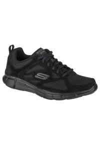 skechers - Buty sportowe Sneakersy męskie, Skechers Equalizer. Kolor: czarny. Sport: turystyka piesza