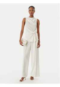 Rinascimento Bluzka CFC0019901002 Écru Regular Fit. Kolor: kremowy. Materiał: syntetyk #2