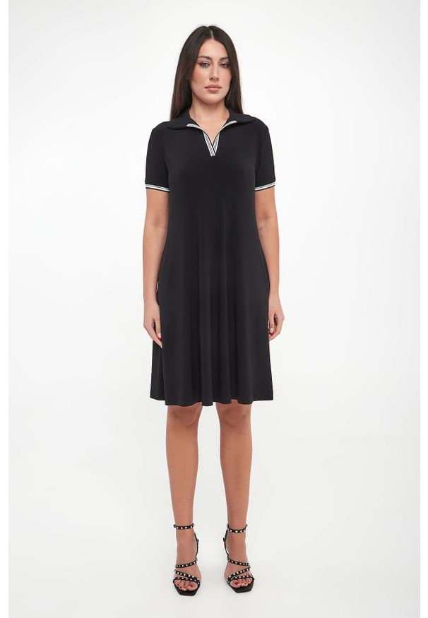 Joseph Ribkoff - Sukienka z kołnierzem polo JOSEPH RIBKOFF. Typ kołnierza: polo