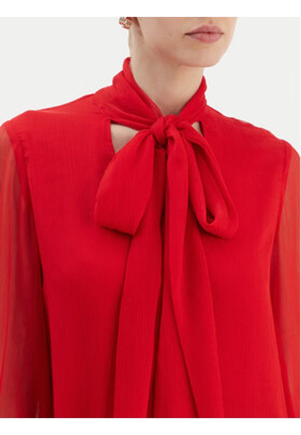 BARDOT - Bardot Bluzka Solace 59704TB2 Czerwony Relaxed Fit. Kolor: czerwony. Materiał: syntetyk