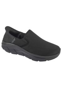 skechers - Buty sportowe Sneakersy męskie, Slip-ins: D'Lux Walker 2.0 - Reeler. Kolor: czarny. Sport: turystyka piesza #1