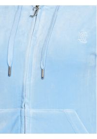 Juicy Couture Bluza Robertson JCAP176 Błękitny Slim Fit. Kolor: niebieski. Materiał: syntetyk #2