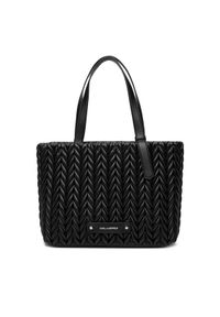 Karl Lagerfeld - KARL LAGERFELD Torebka A4W30071 Czarny. Kolor: czarny. Materiał: skórzane