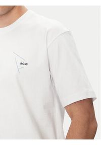 BOSS T-Shirt 50546374 Biały Relaxed Fit. Kolor: biały. Materiał: bawełna #3