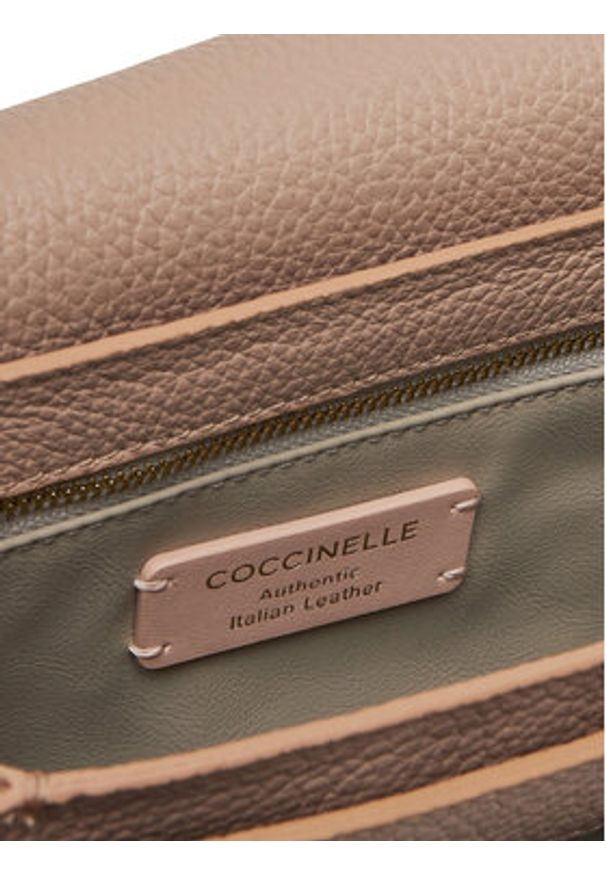 Coccinelle Torebka E1 SSM 15 01 01 Beżowy. Kolor: beżowy. Materiał: skórzane