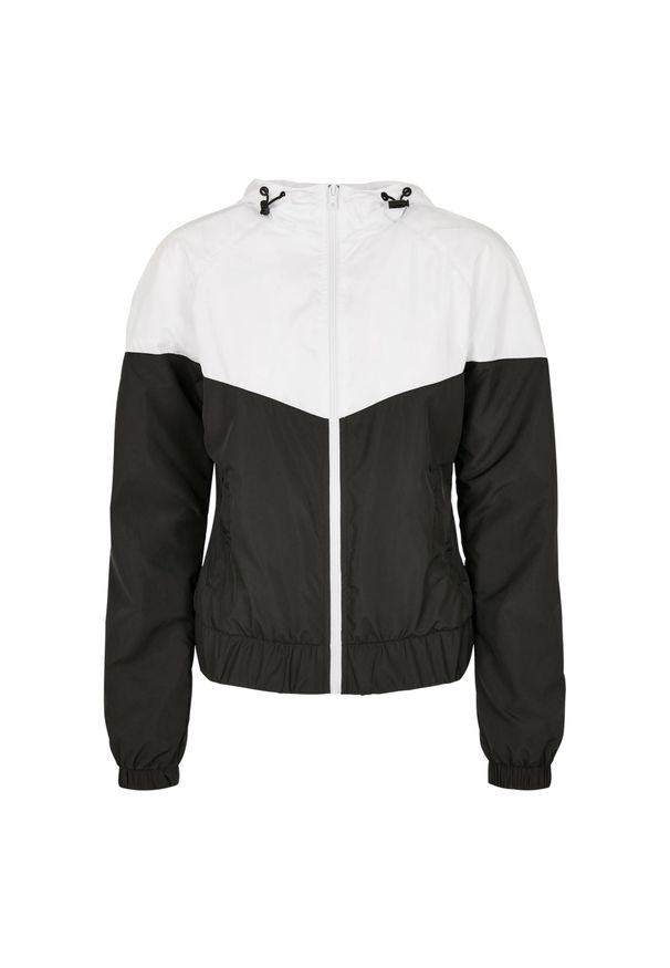 Urban Classics - Wiatrówka Damska Arrow. Kolor: czarny, wielokolorowy, biały. Sport: turystyka piesza