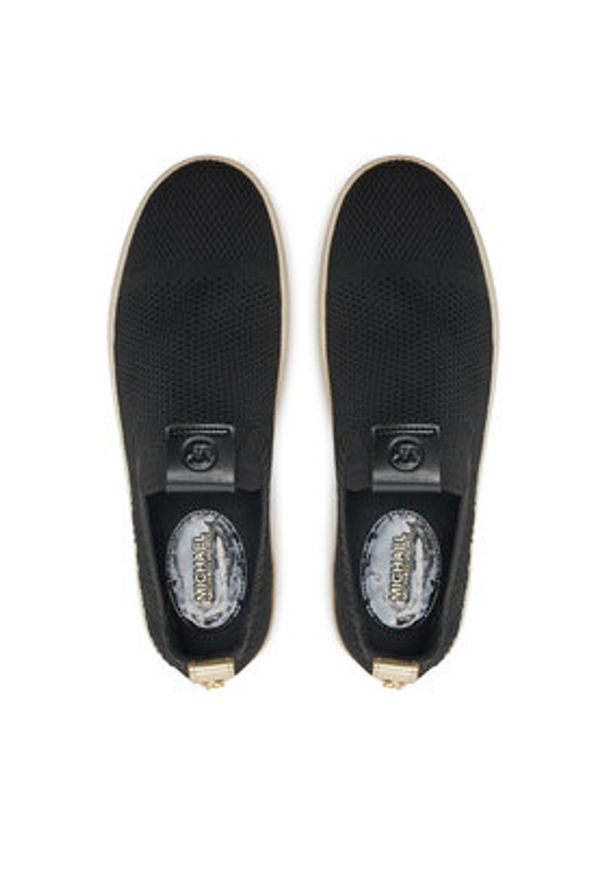 MICHAEL Michael Kors Tenisówki Juno Knit Slip On 43R5JUFPAD Czarny. Zapięcie: bez zapięcia. Kolor: czarny. Materiał: materiał