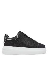 Philipp Plein - PHILIPP PLEIN Sneakersy FAES WSC2774 PTE003N Czarny. Kolor: czarny. Materiał: materiał #1