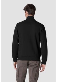 Aeronautica Militare - AERONAUTICA MILITARE Czarna męska bluza rozpinana, Rozmiar L. Kolor: czarny #3