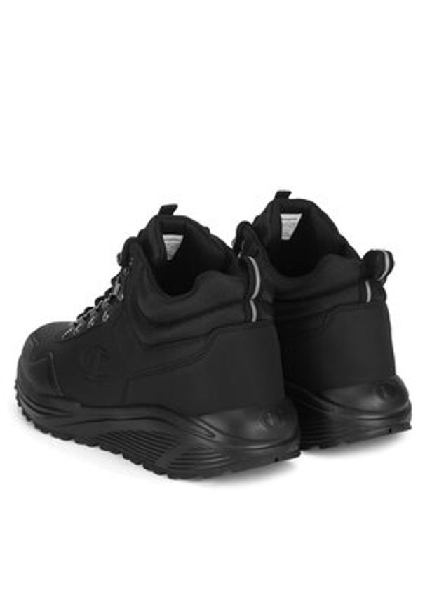 Champion Sneakersy CLIMB RX MID S21924-KK002 Czarny. Kolor: czarny. Materiał: materiał