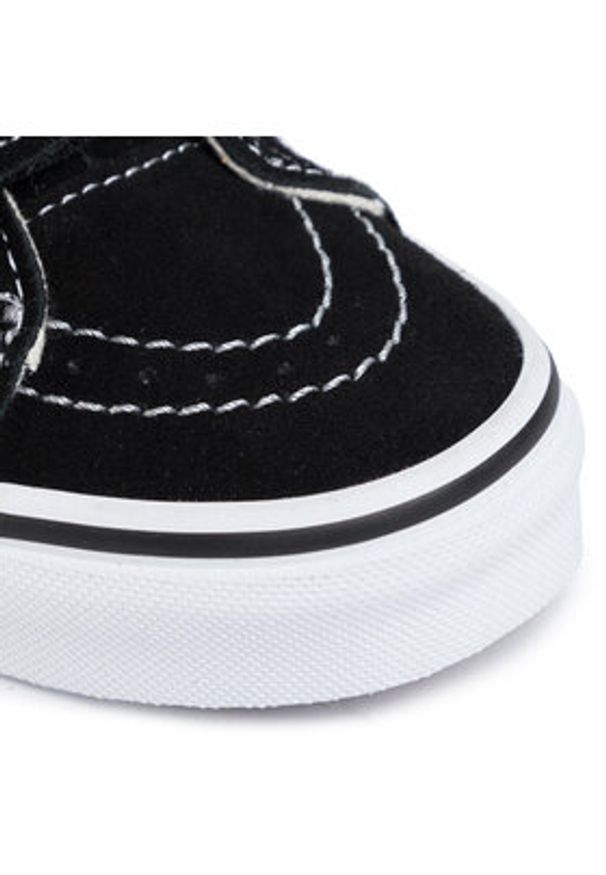 Vans Tenisówki Sk8-Mid Reissue V VN00018T6BT1 Czarny. Kolor: czarny. Materiał: zamsz, skóra