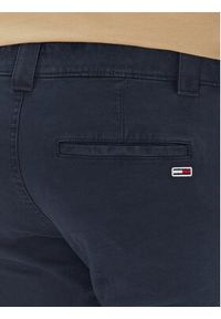 Tommy Jeans Chinosy Tjm Scanton DM0DM09595 Granatowy Slim Fit. Kolor: niebieski. Materiał: bawełna #6