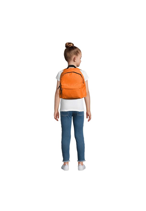 SOL'S - Plecak dla dzieci Sol's Rider. Kolor: pomarańczowy. Styl: młodzieżowy