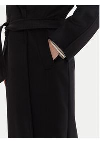 Weekend Max Mara Płaszcz wełniany Resina 2525016031 Czarny Regular Fit. Kolor: czarny. Materiał: wełna #3