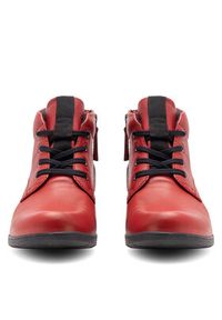 Go Soft Trzewiki WI16-JANE ZULA-03 Czerwony. Kolor: czerwony. Materiał: skóra #2