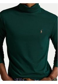 Polo Ralph Lauren Golf 710760126027 Zielony Regular Fit. Typ kołnierza: golf, polo. Kolor: zielony. Materiał: bawełna #3
