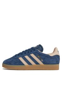 Adidas - adidas Sneakersy Gazelle IG6201 Granatowy. Kolor: niebieski. Materiał: skóra, zamsz. Model: Adidas Gazelle