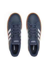 Adidas - adidas Sneakersy Grand Court Lifestyle Tennis JI0970 Granatowy. Kolor: niebieski. Materiał: materiał