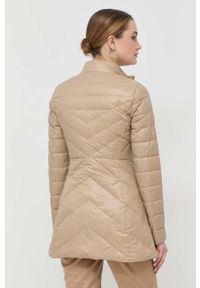 Patrizia Pepe kurtka puchowa damska kolor beżowy przejściowa. Kolor: beżowy. Materiał: puch #6