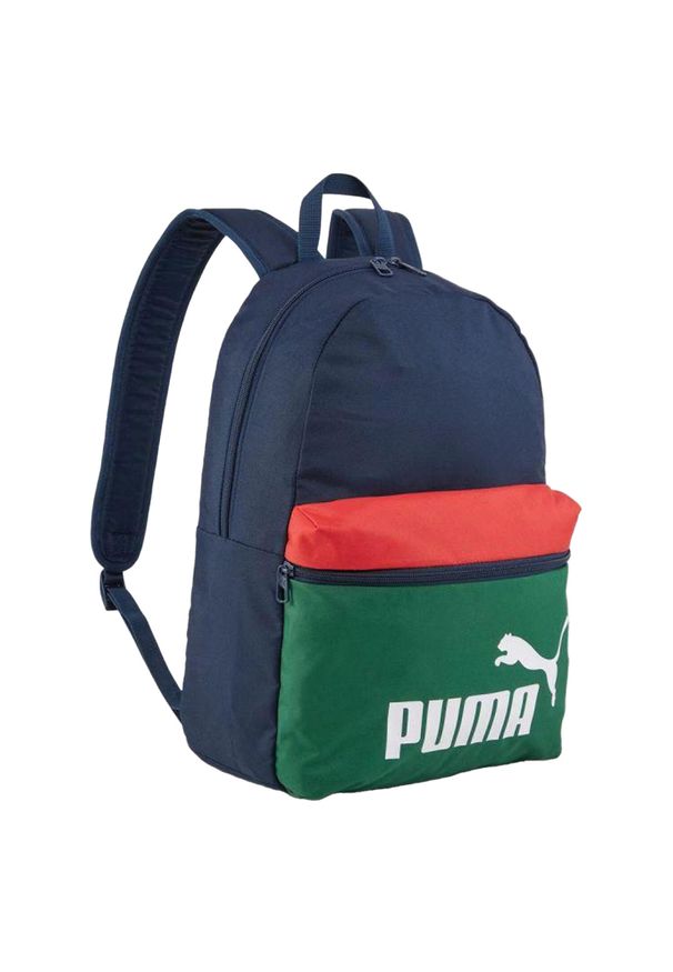 Puma - Plecak Phase Colour Block 22L. Kolor: niebieski