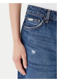 Guess Jeans Szorty jeansowe W5YD1D D5R22 Niebieski Regular Fit. Kolor: niebieski. Materiał: bawełna